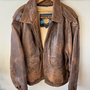 Vintage Wilson’s Brown Leather Jacket